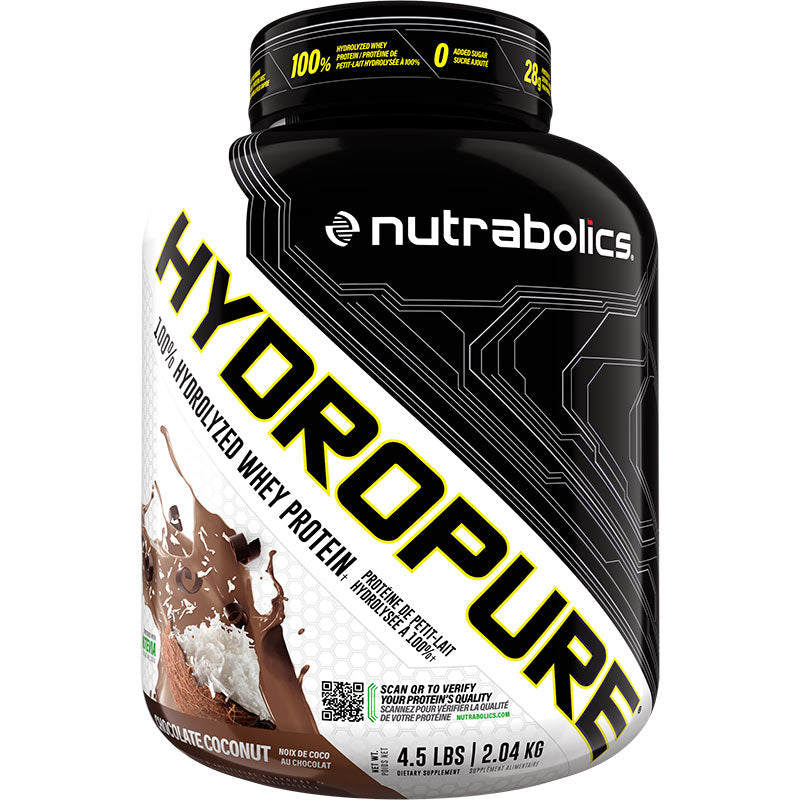 Nutrabolics HYDROPURE 4.5 lb - Chocolate Coconut